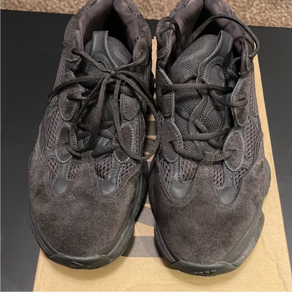Men's Black Adidas Yeezy Sneakers